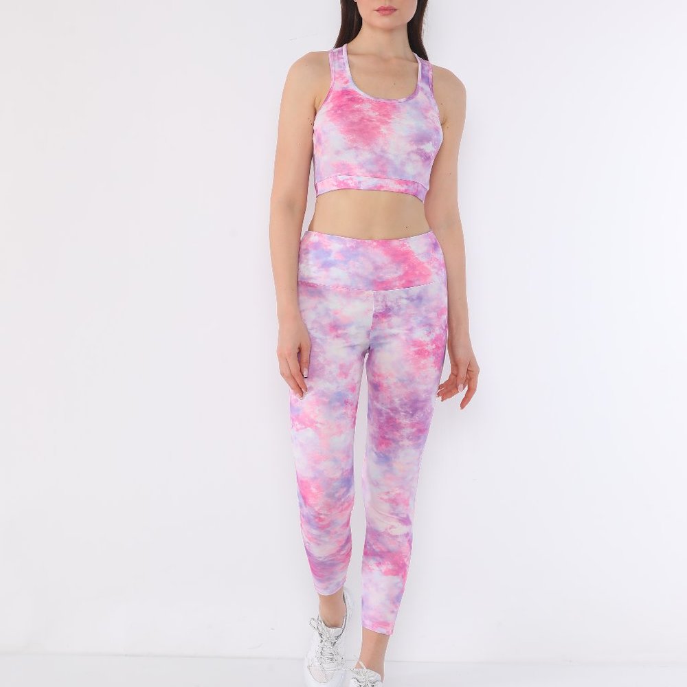 2 pc CMFSHN High Waist Leggings & sport bra XL